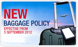 New Baggage Policy