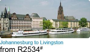 Johannesburg to Livingston from R2534#