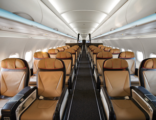 南非航空的客舱与座位类型