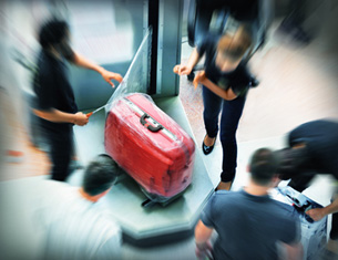 Sealed luggage image